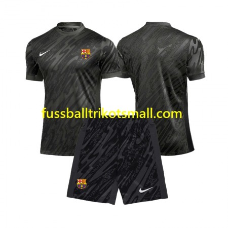 Fußballtrikots FC Barcelona Torwart Kinder 2024-2025 Kurzarm 3rd trikot kaufen